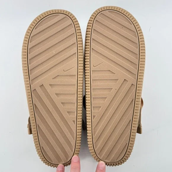 Nike Calm Mule Slide Hemp Tan Men 10/Women 11 FD5130-200 Removable Strap New - Picture 8 of 10